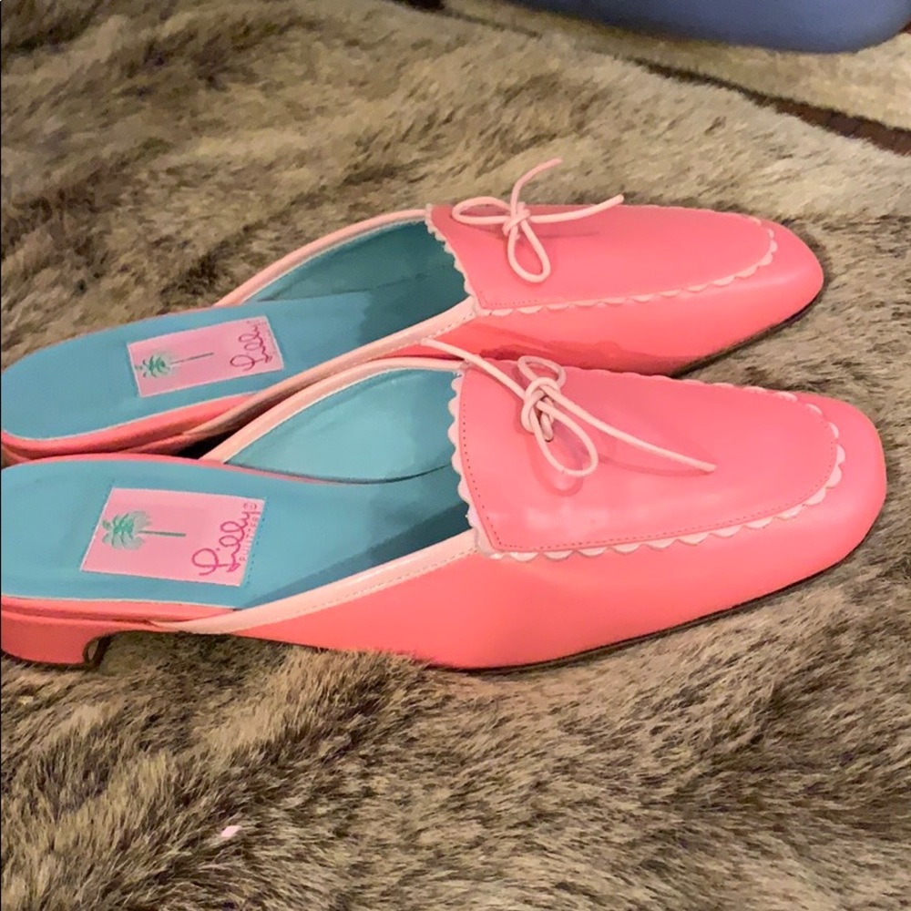 Lily Pulitzer pink shoes size 71/2 new